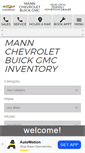 Mobile Screenshot of mannchevy.com